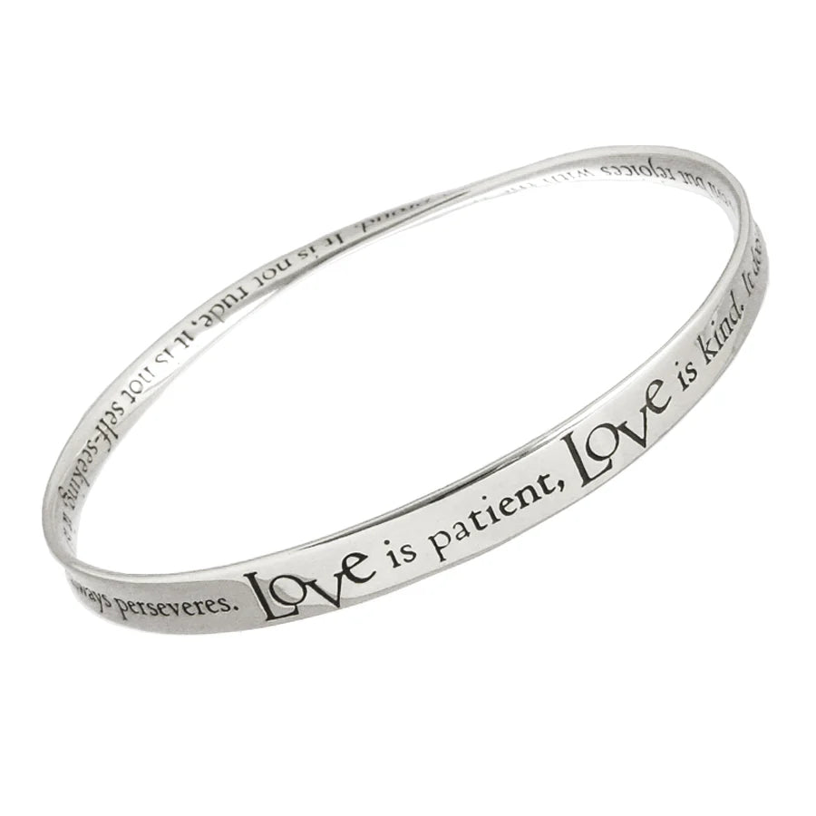 Love Is Patient, Love is Kind - 1 Corinthians 13 14K Gold